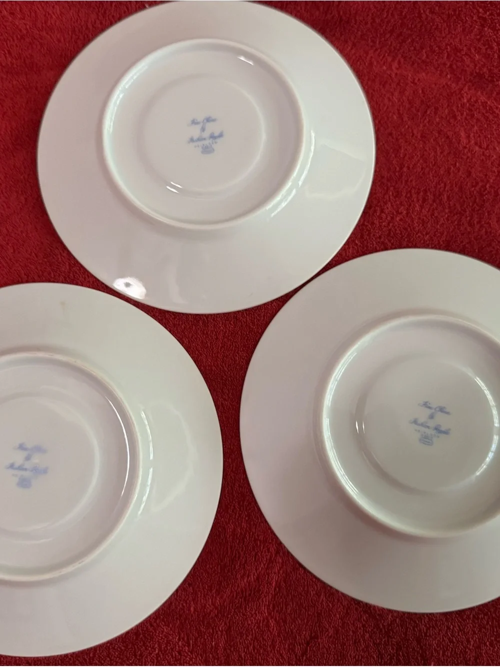 Fashion Royale Heirloom M-5915 Japan footed cups and saucers set of 3
